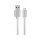 Gembird CCB-mUSB2B-AMCM-6-S cable USB 1,8 m USB 2.0 USB A Micro-USB A Blanco